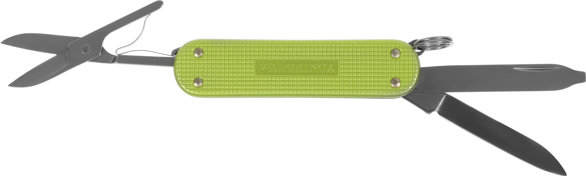 Нож перочинный Victorinox Classic SD Alox Lime Twist (0.6221.241G) 58мм 5функц. подар.коробка — миниатюра 4