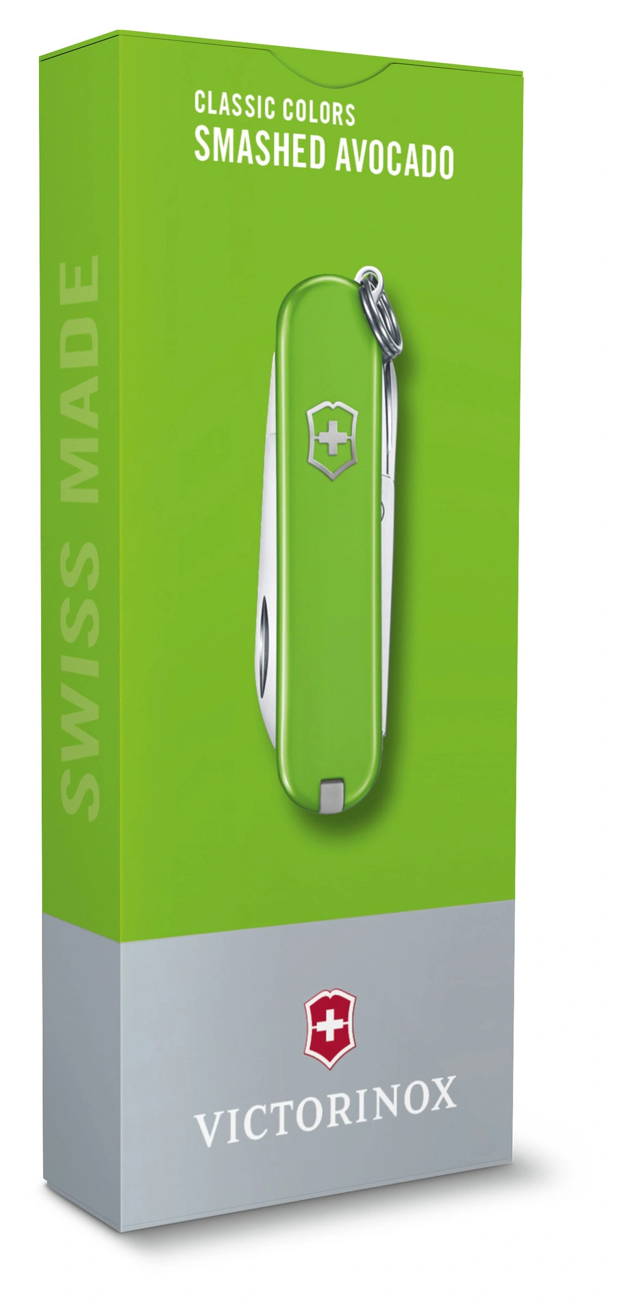 Нож перочинный Victorinox Classic SD Smashed Avocado (0.6223.43G) 58мм 7функц. подар.коробка — миниатюра 4