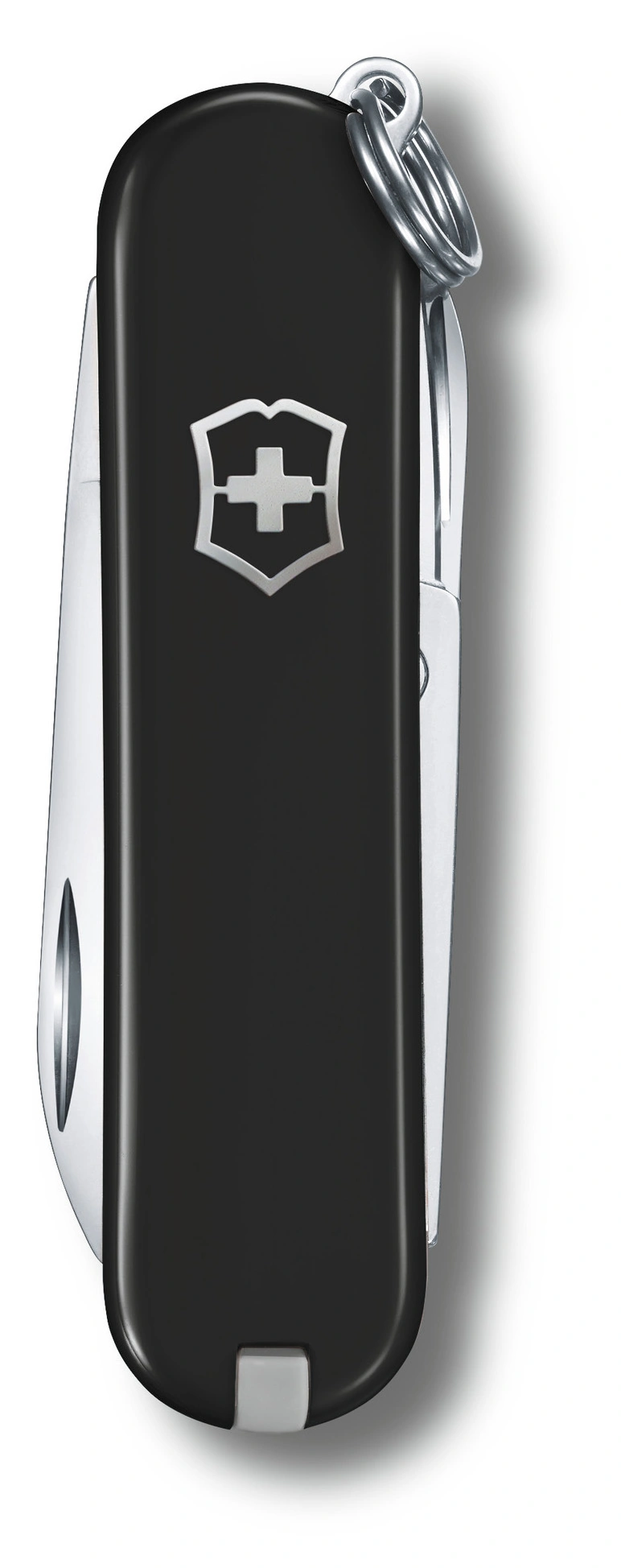Нож перочинный Victorinox Classic SD Dark Illusion (0.6223.3G) 58мм 7функц. черный подар.коробка — миниатюра 2