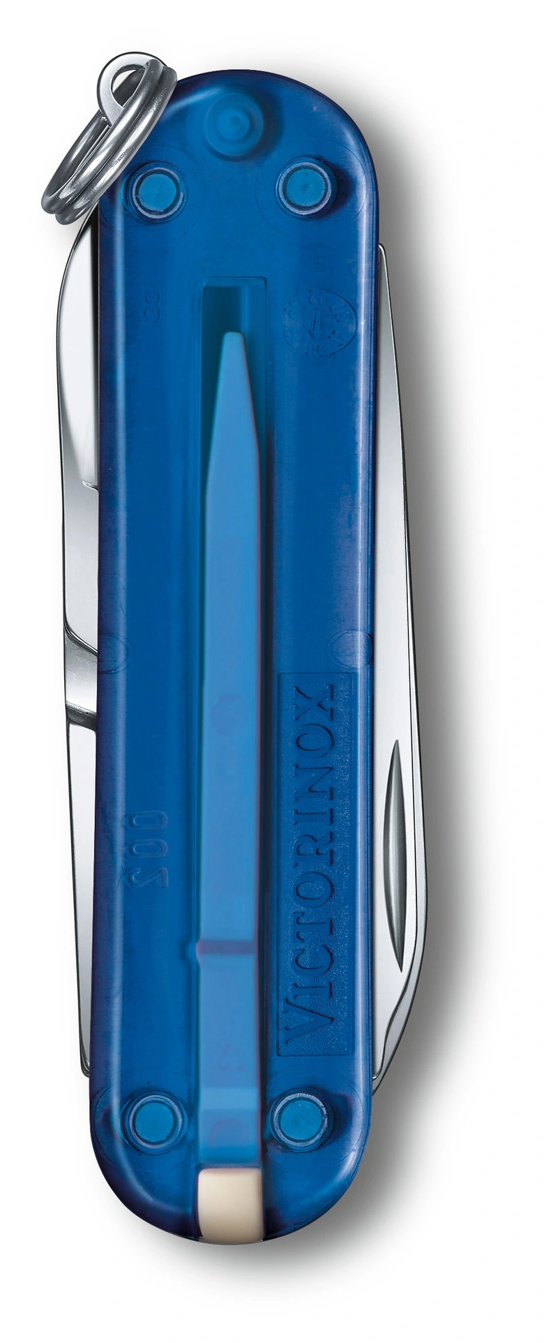 Нож перочинный Victorinox Classic SD Deep Ocean (0.6223.T2G) 58мм 7функц. подар.коробка — миниатюра 3