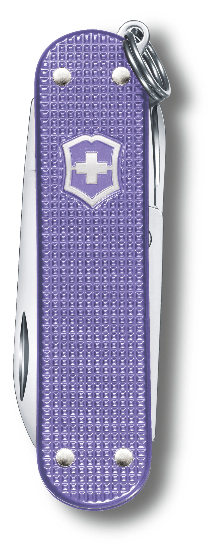 Нож перочинный Victorinox Classic SD Alox Electric Lavender (0.6221.223G) 58мм 5функц. подар.коробка — миниатюра 2