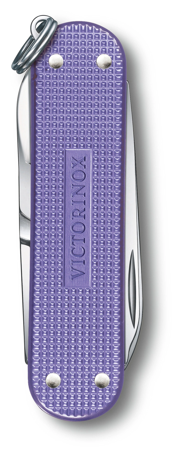 Нож перочинный Victorinox Classic SD Alox Electric Lavender (0.6221.223G) 58мм 5функц. подар.коробка — миниатюра 3