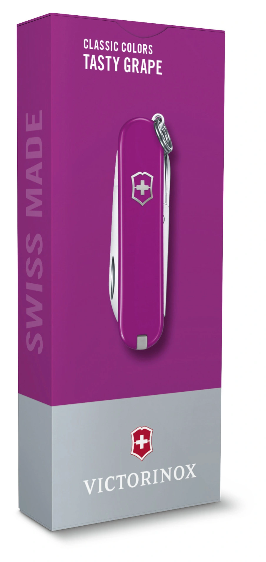 Нож перочинный Victorinox Classic SD Tasty Grape (0.6223.52G) 58мм 7функц. подар.коробка — миниатюра 4