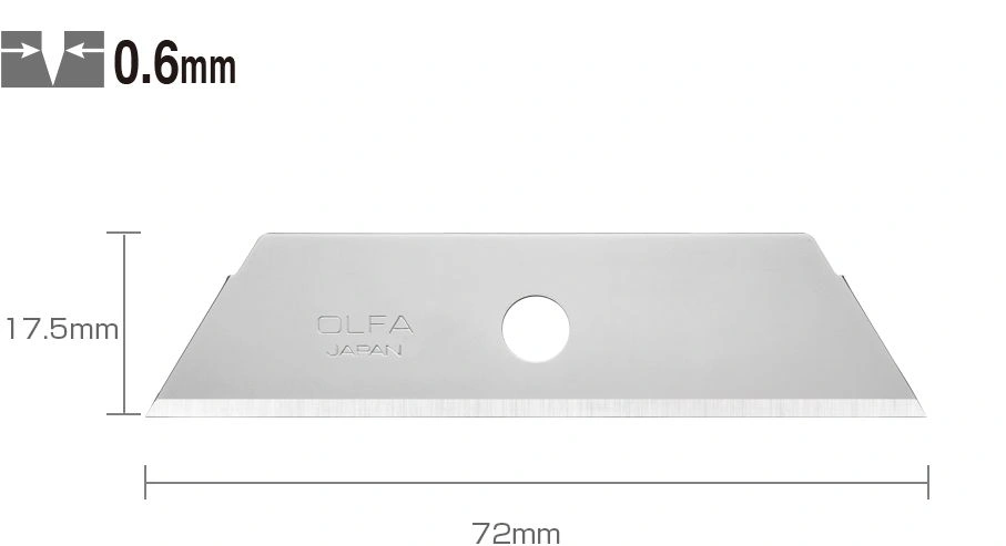Лезвие Olfa OL-SKB-2/5B 17.5мм лезв.5шт — миниатюра 3