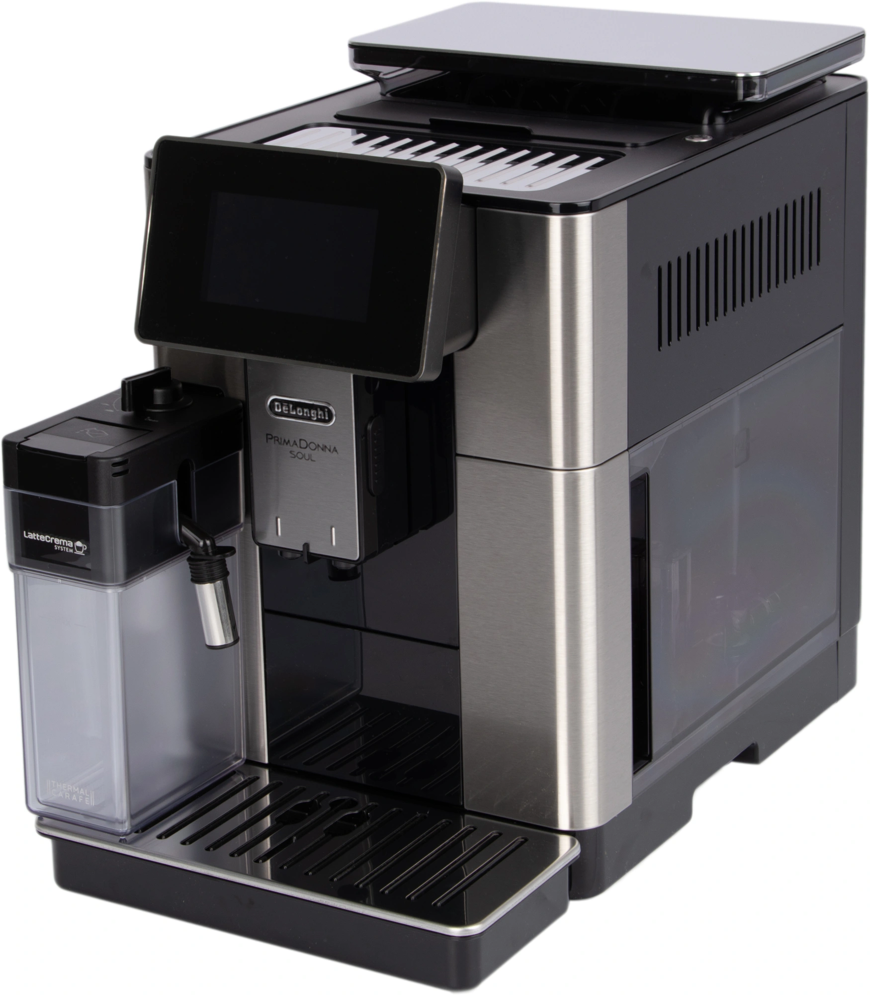 Кофемашина Delonghi Primadonna Soul ECAM610.74.MB 1450Вт черный/серебристый — миниатюра 11