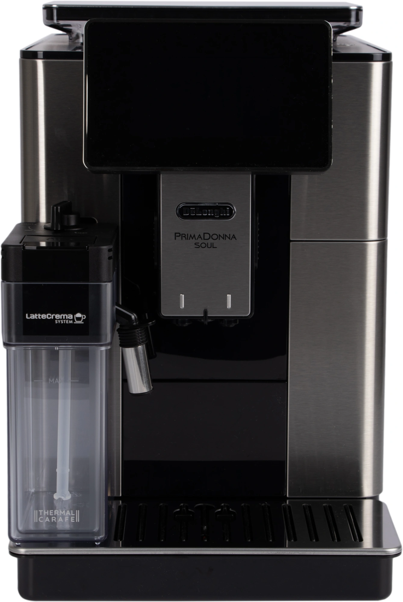 Кофемашина Delonghi Primadonna Soul ECAM610.74.MB 1450Вт черный/серебристый — миниатюра 12