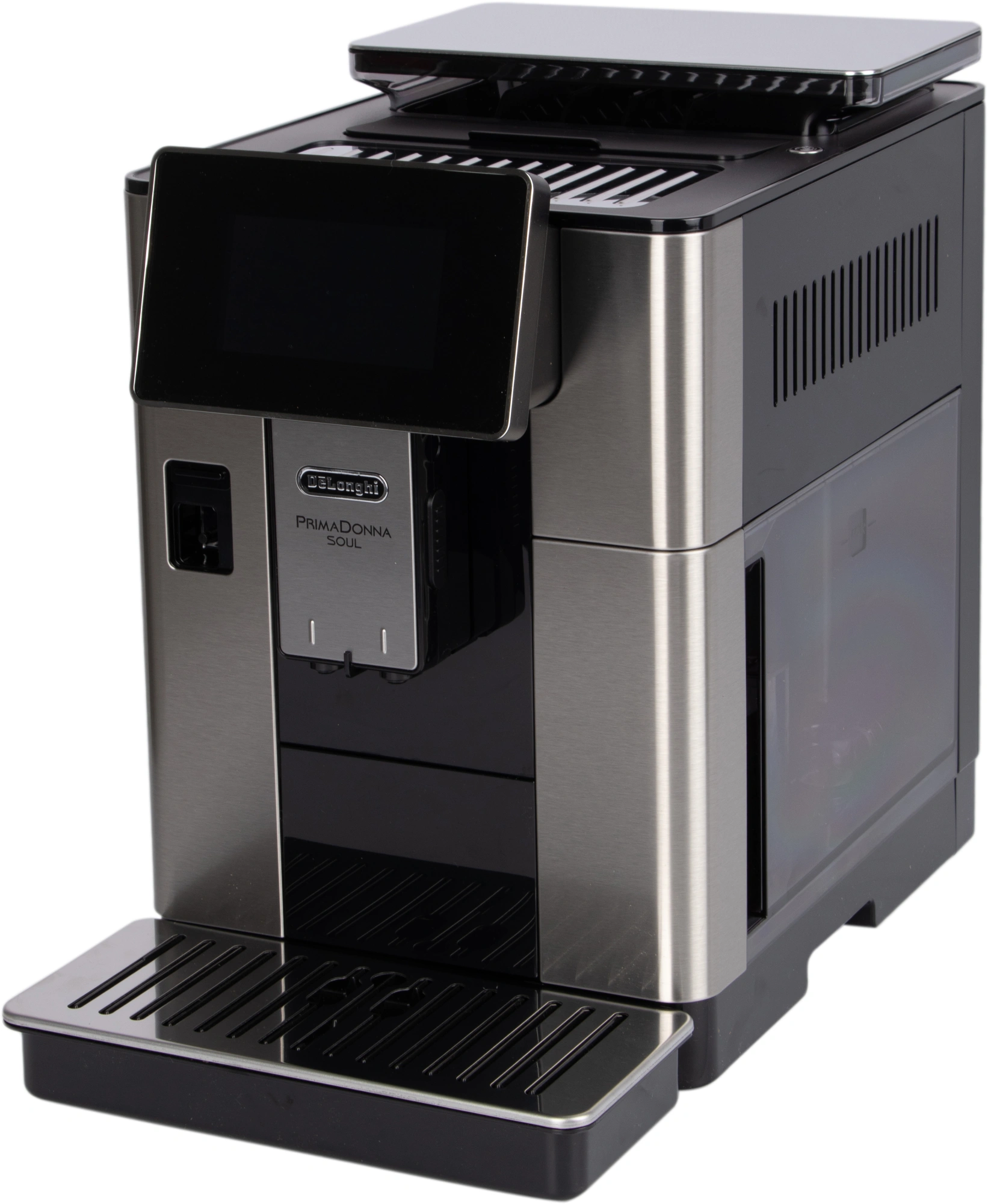 Кофемашина Delonghi Primadonna Soul ECAM610.74.MB 1450Вт черный/серебристый — миниатюра 13