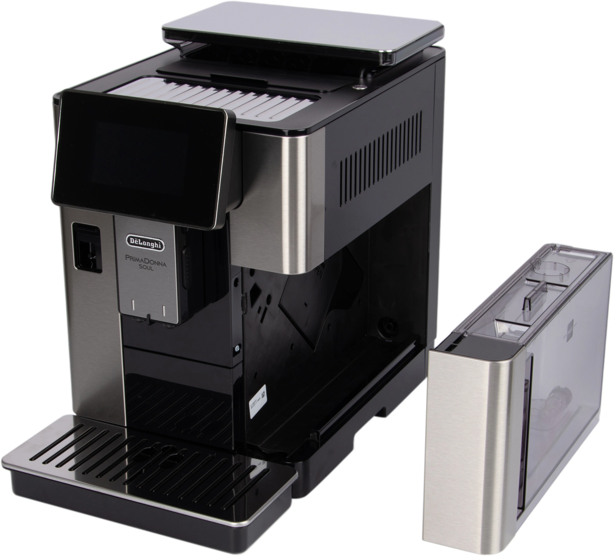 Кофемашина Delonghi Primadonna Soul ECAM610.74.MB 1450Вт черный/серебристый — миниатюра 14