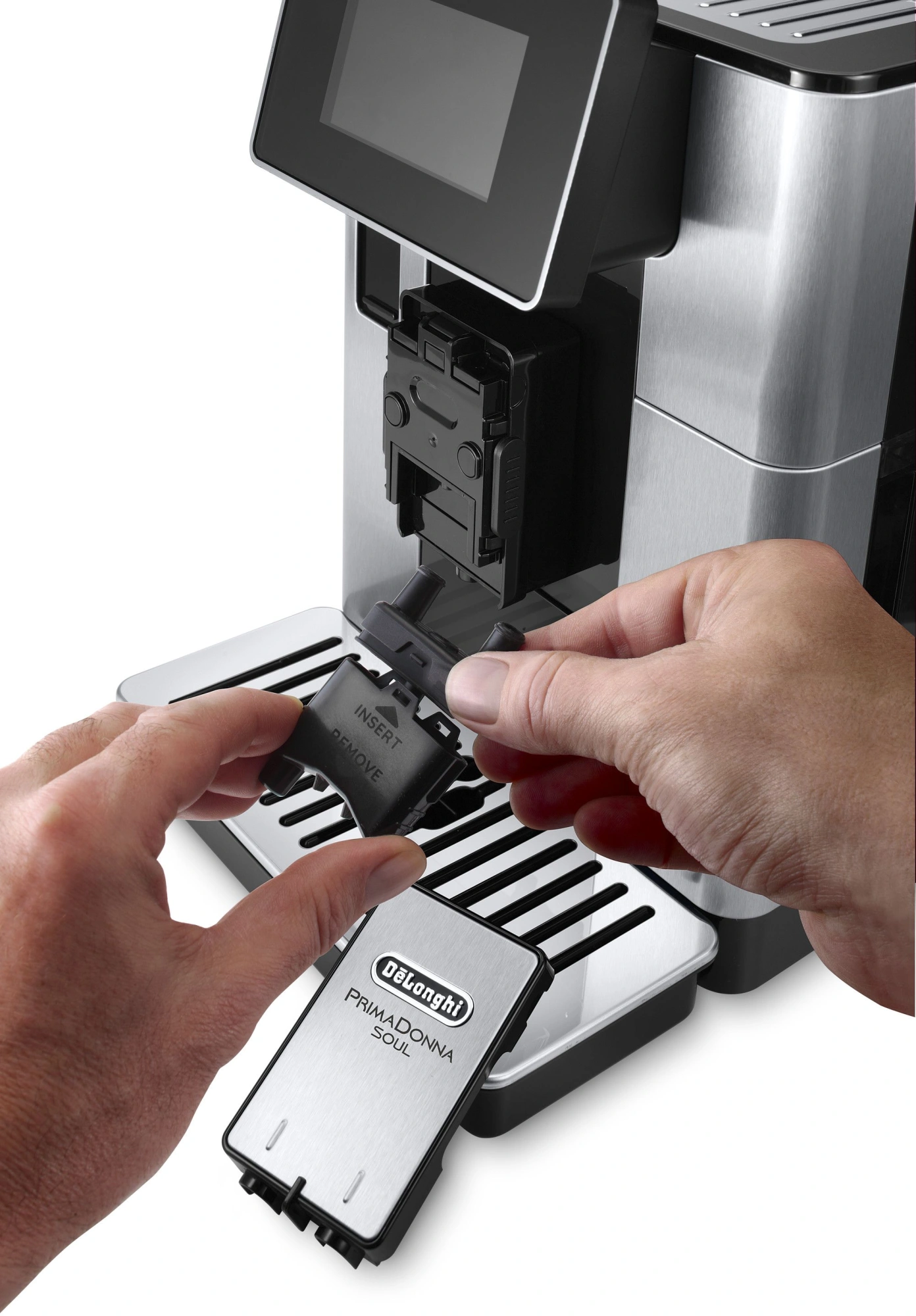 Кофемашина Delonghi Primadonna Soul ECAM610.74.MB 1450Вт черный/серебристый — миниатюра 20