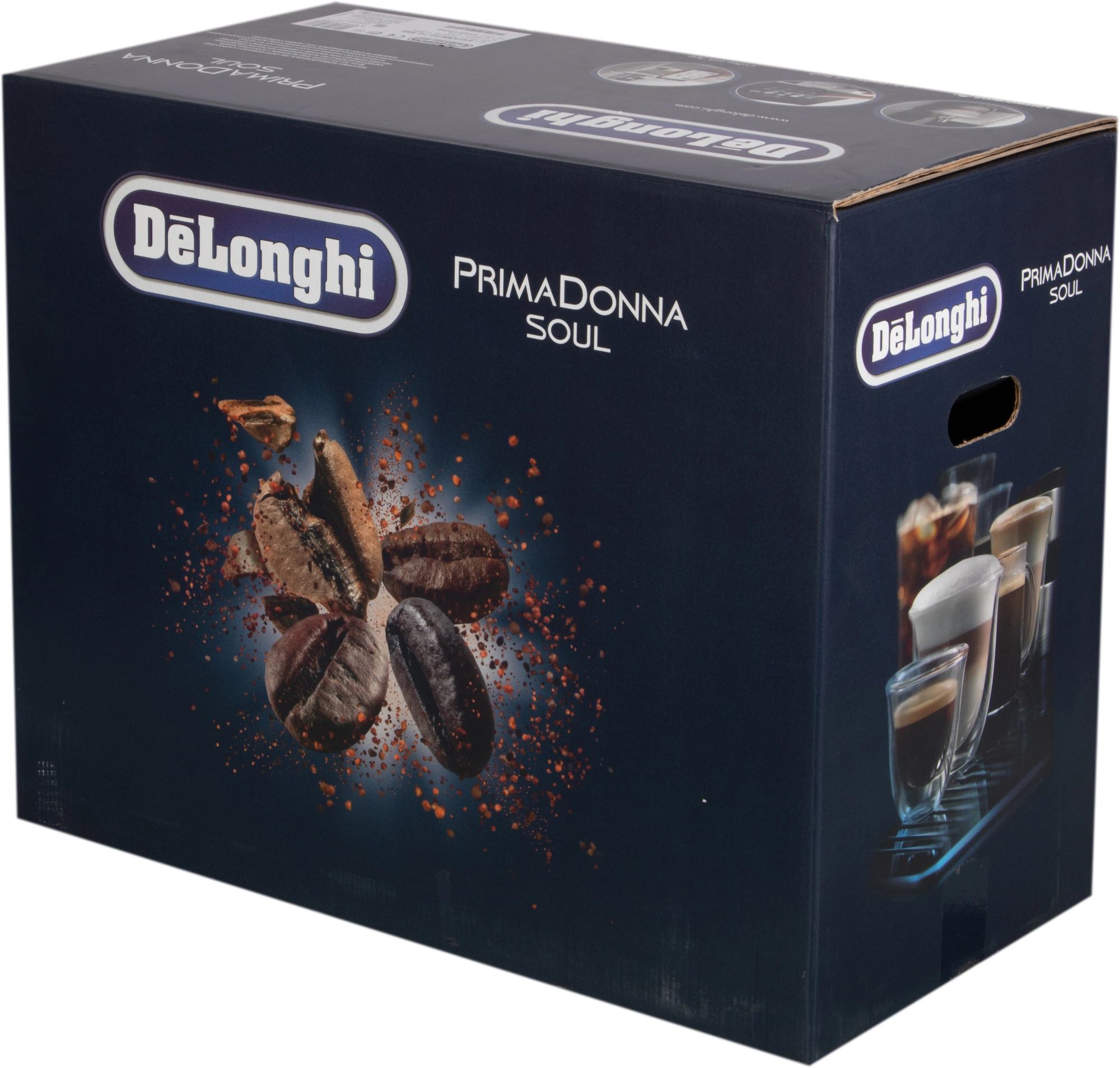 Кофемашина Delonghi Primadonna Soul ECAM610.74.MB 1450Вт черный/серебристый — миниатюра 29