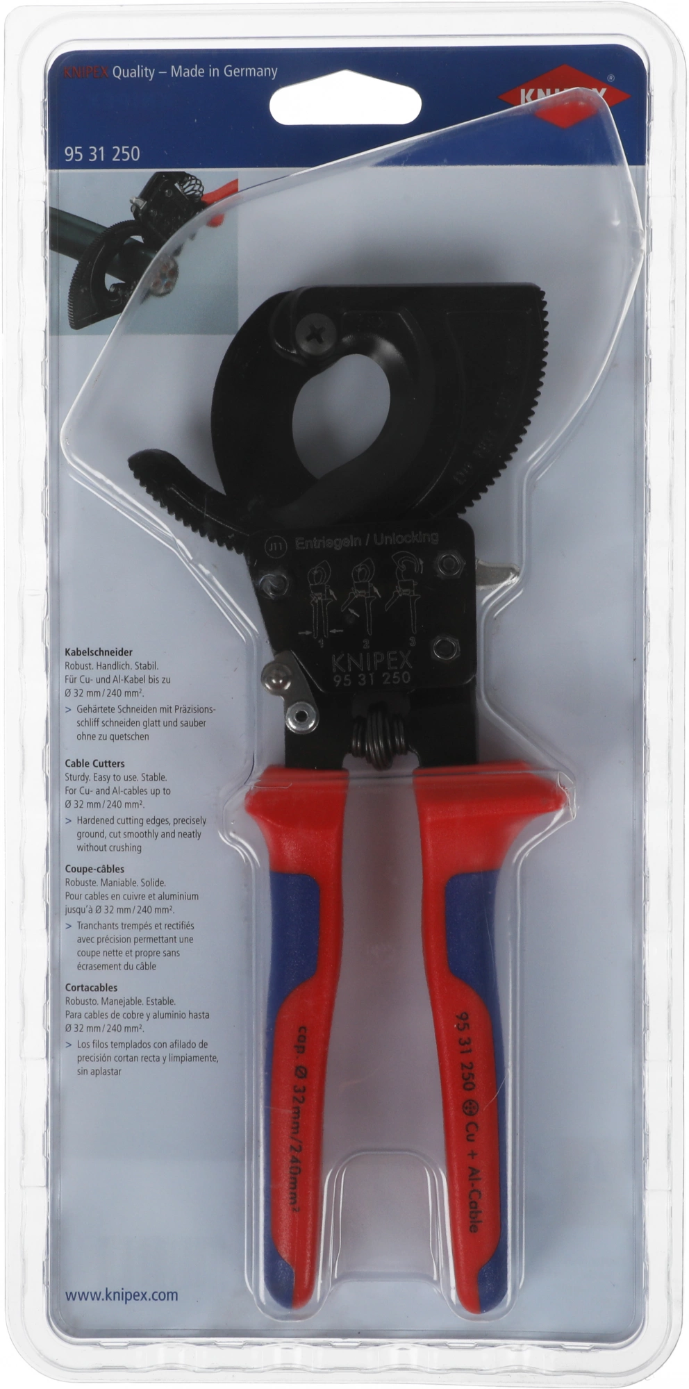 Кабелерез Knipex KN-9531250 — миниатюра 7