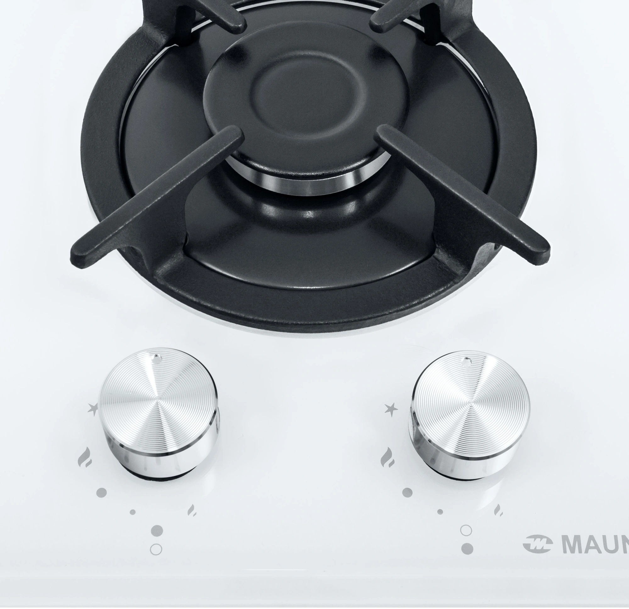 Газовая варочная поверхность Maunfeld EGHG.32.1CW/G белый — миниатюра 12