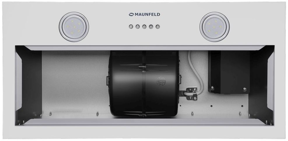 Вытяжка встраиваемая Maunfeld THAMES 601PM белый управление: кнопочное (1 мотор) — миниатюра 6