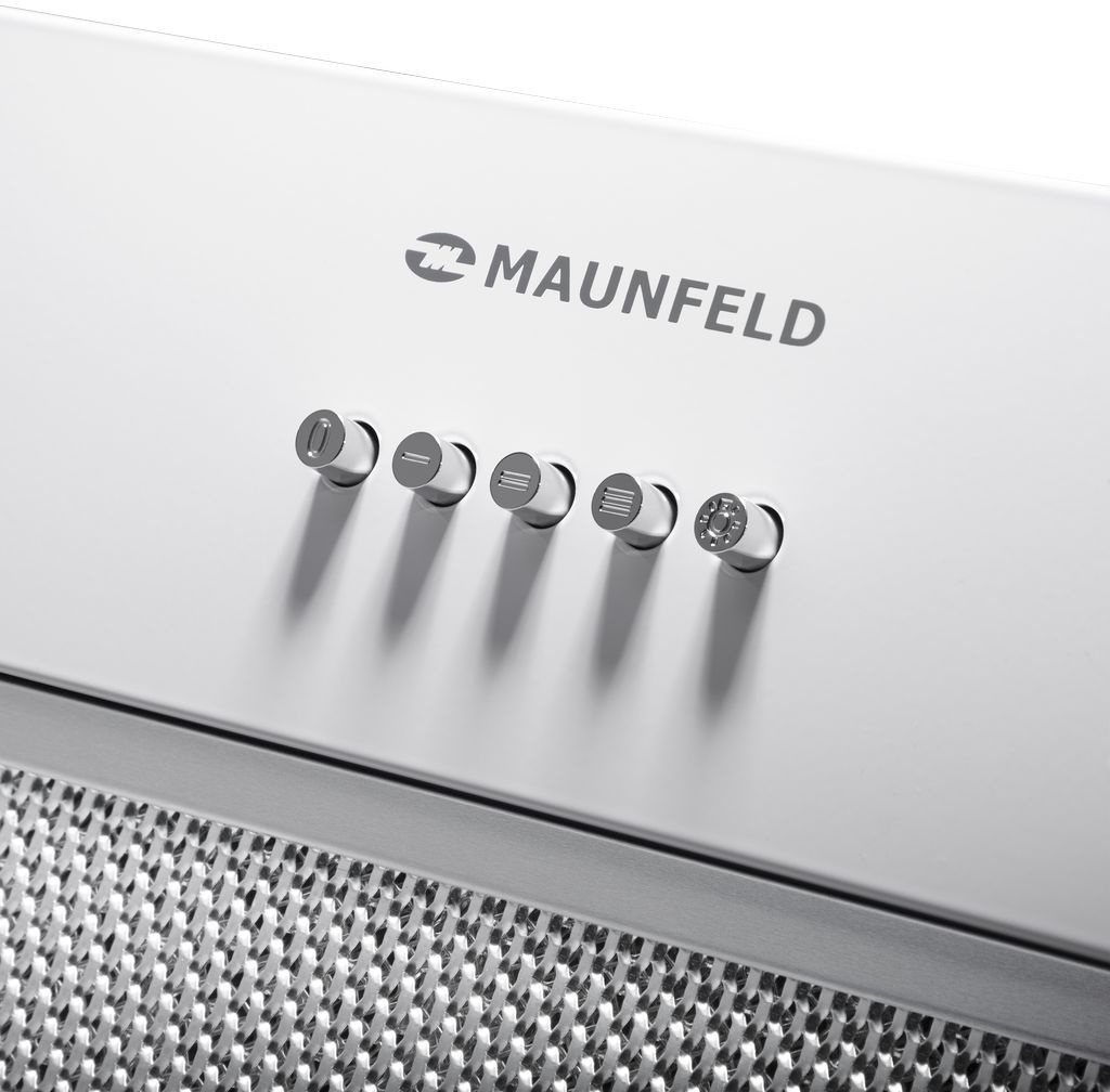 Вытяжка встраиваемая Maunfeld THAMES 601PM белый управление: кнопочное (1 мотор) — миниатюра 9