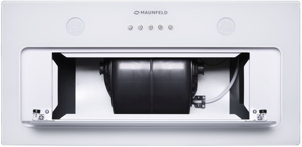 Вытяжка встраиваемая Maunfeld TRAPEZE 601GG белый управление: кнопочное (1 мотор) — миниатюра 7