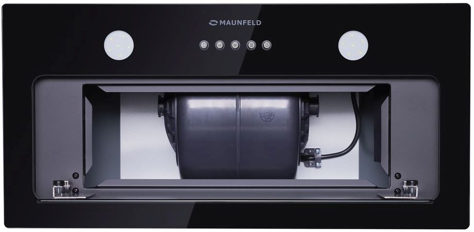 Вытяжка встраиваемая Maunfeld Trapeze 601GG черный управление: кнопочное (1 мотор) — миниатюра 7