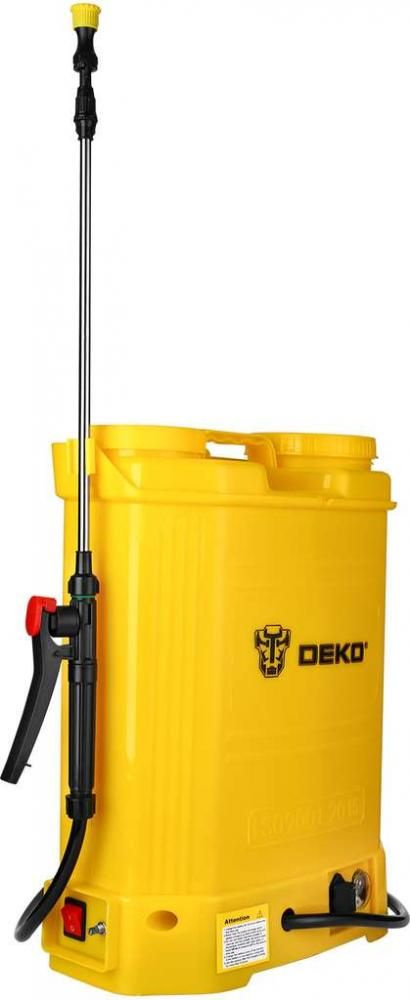 Опрыскиватель Deko DKSP10 аккум. наплеч. 16л желтый (065-0942) — миниатюра 2