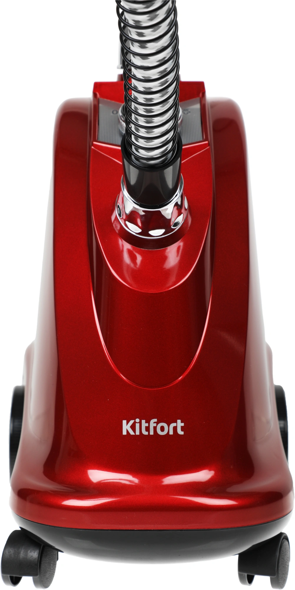 Отпариватель напольный Kitfort KT-979 2200Вт красный/черный — миниатюра 6