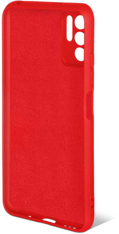 Чехол (клип-кейс) DF для Xiaomi Redmi Note 10 (5G)/Poco M3 Pro xiOriginal-22 красный (DF XIORIGINAL-22 (RED)) — миниатюра 2
