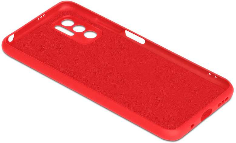 Чехол (клип-кейс) DF для Xiaomi Redmi Note 10 (5G)/Poco M3 Pro xiOriginal-22 красный (DF XIORIGINAL-22 (RED)) — миниатюра 3