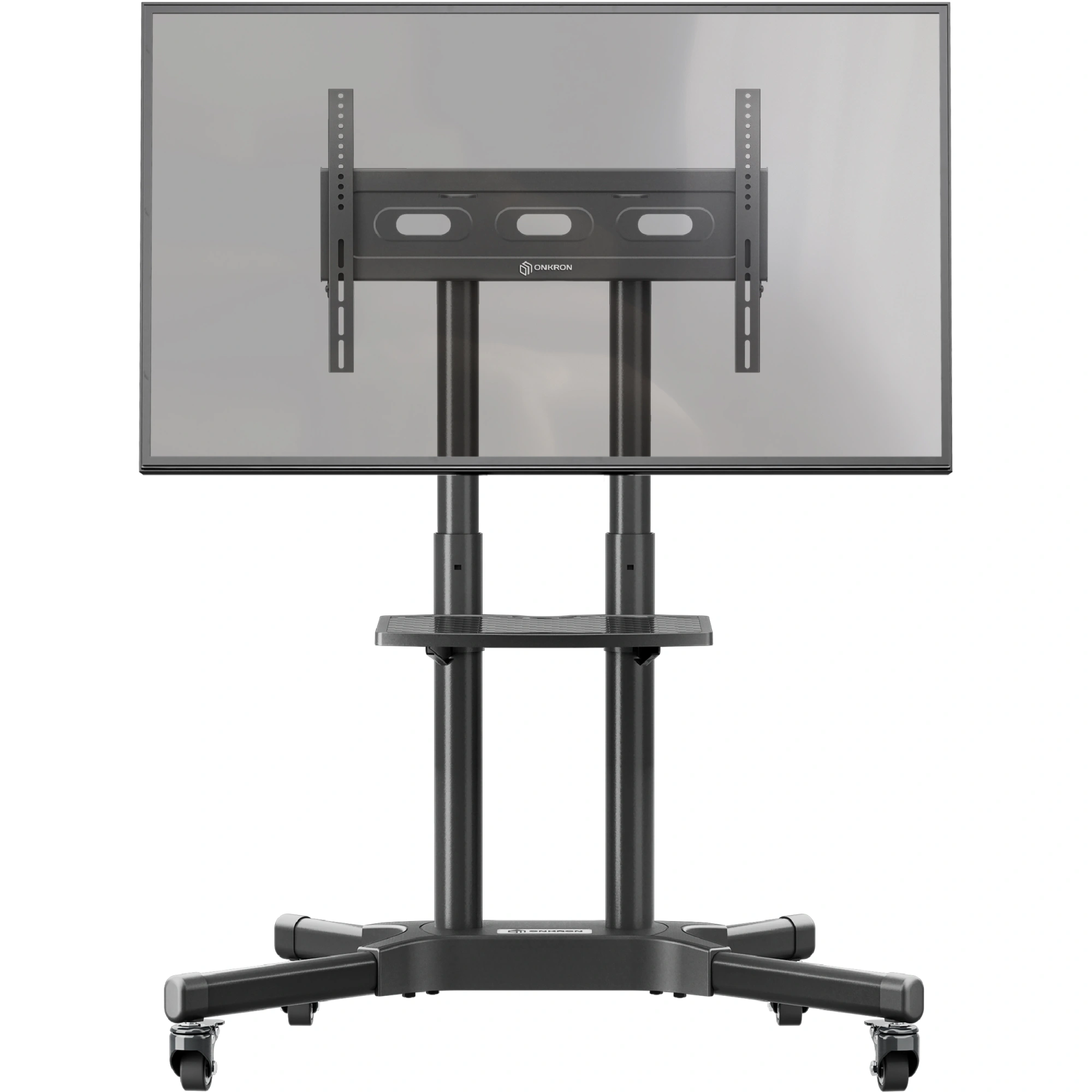 Подставка для телевизора Onkron TS1351 черный 32"-65" макс.50кг напольный мобильный — миниатюра 2