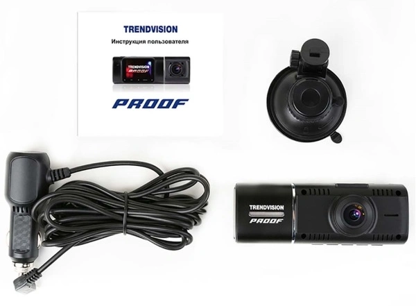Видеорегистратор TrendVision Proof PRO GPS черный 2Mpix 1080x1920 1080p 170гр. GPS JL5701 — миниатюра 6