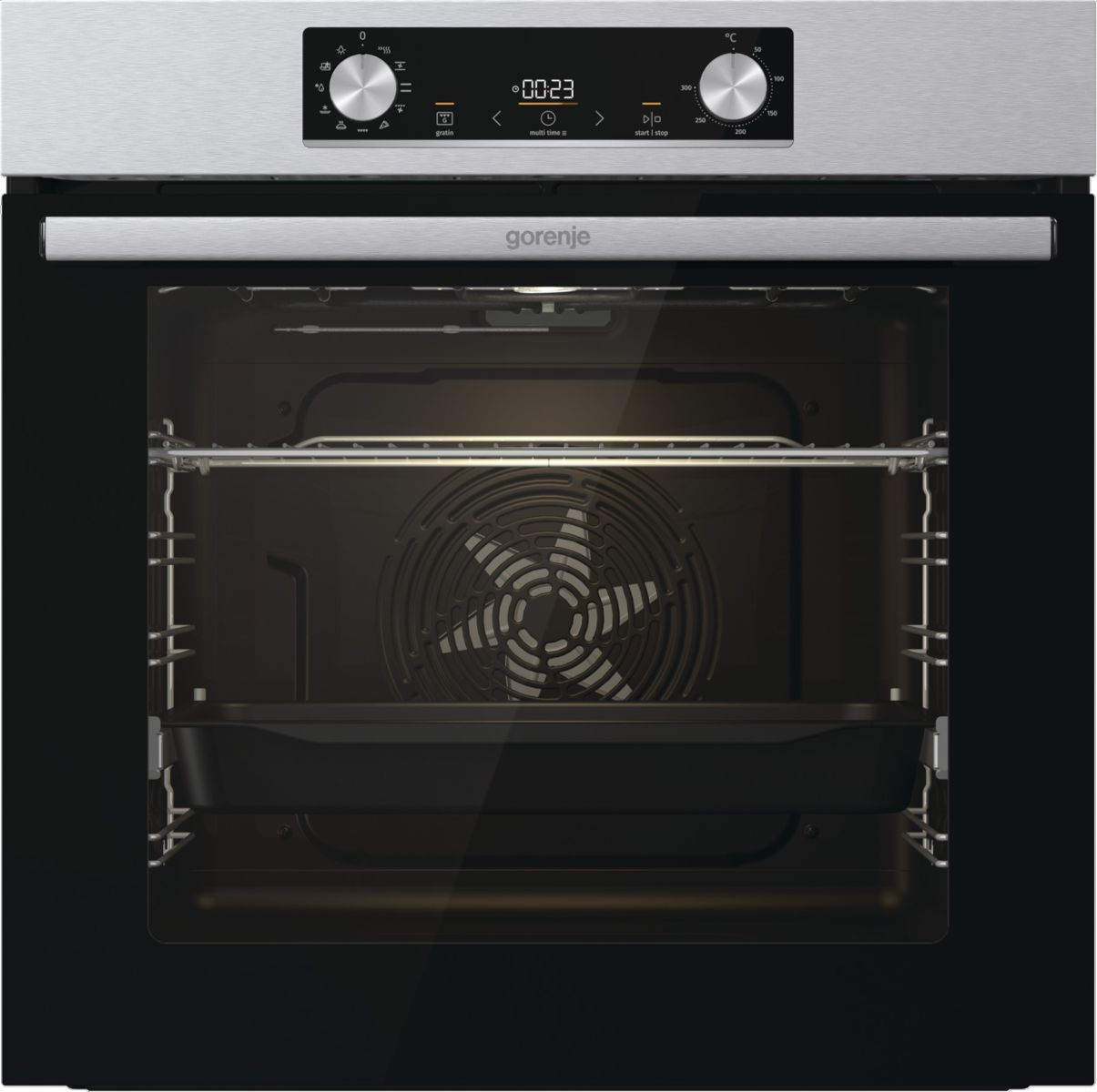 Духовой шкаф Электрический Gorenje BO6735E05X нержавеющая сталь/черный — миниатюра 9