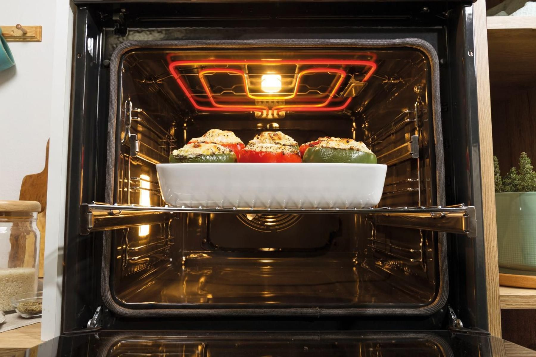 Духовой шкаф Электрический Gorenje BO6735E05X нержавеющая сталь/черный — миниатюра 11