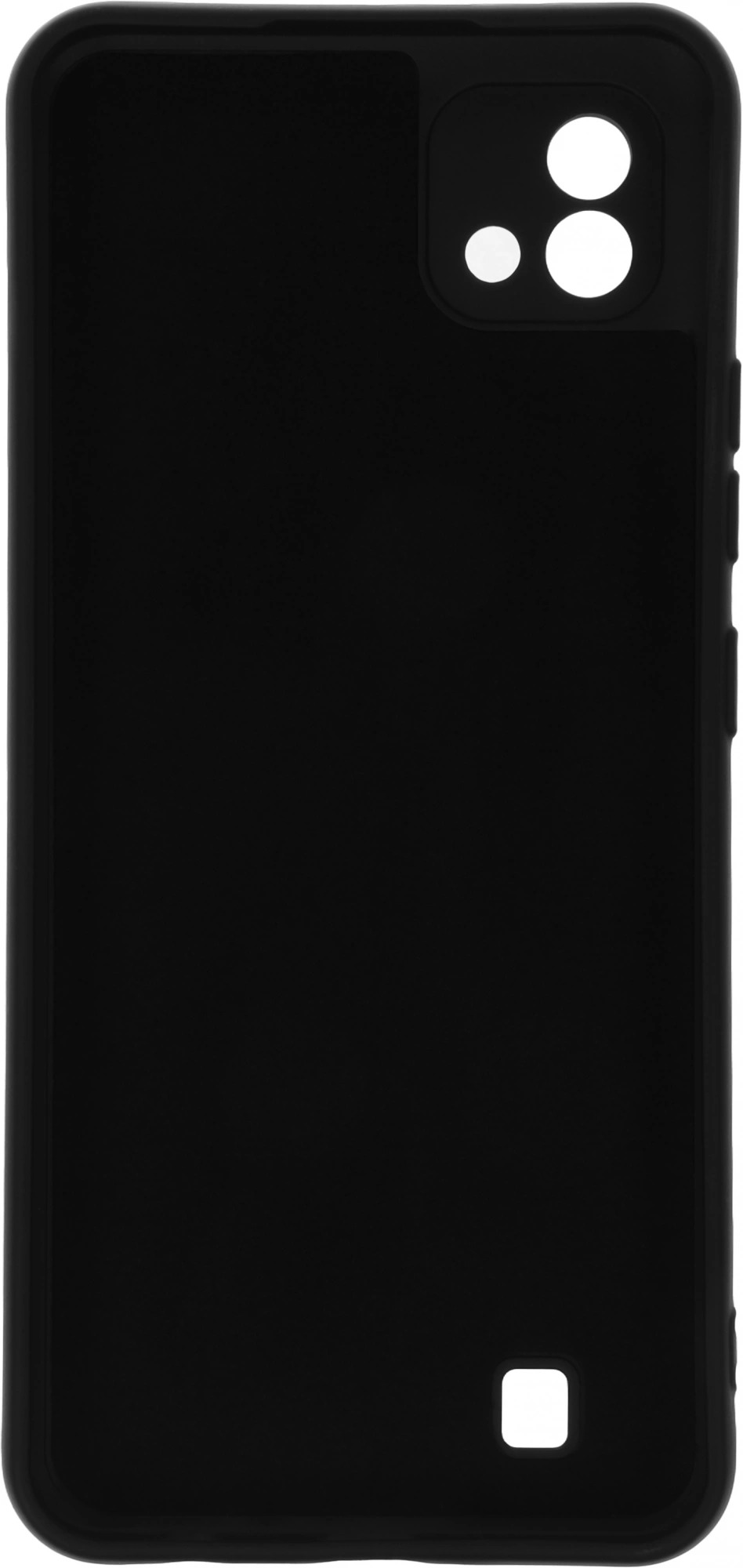 Чехол (клип-кейс) DF для Realme C20/C11 (2021) rmOriginal-10 черный (DF RMORIGINAL-10 (BLACK)) — миниатюра 2