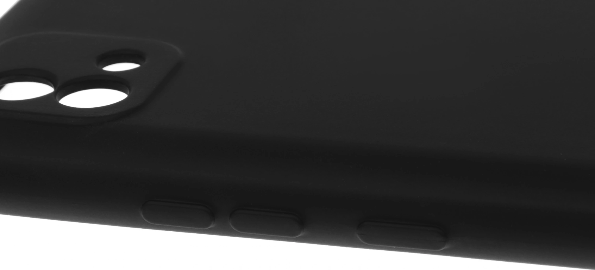 Чехол (клип-кейс) DF для Realme C20/C11 (2021) rmOriginal-10 черный (DF RMORIGINAL-10 (BLACK)) — миниатюра 3