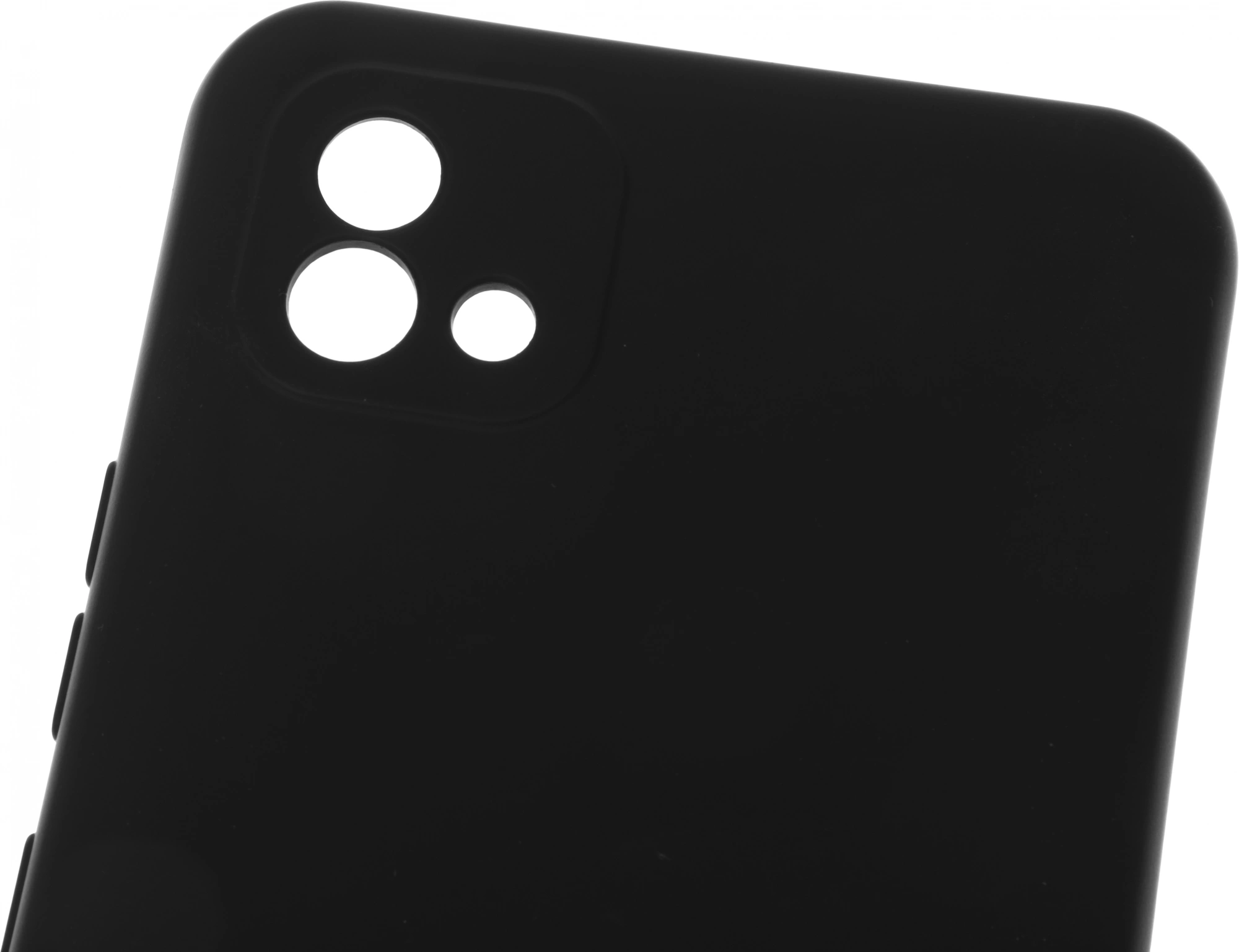 Чехол (клип-кейс) DF для Realme C20/C11 (2021) rmOriginal-10 черный (DF RMORIGINAL-10 (BLACK)) — миниатюра 5