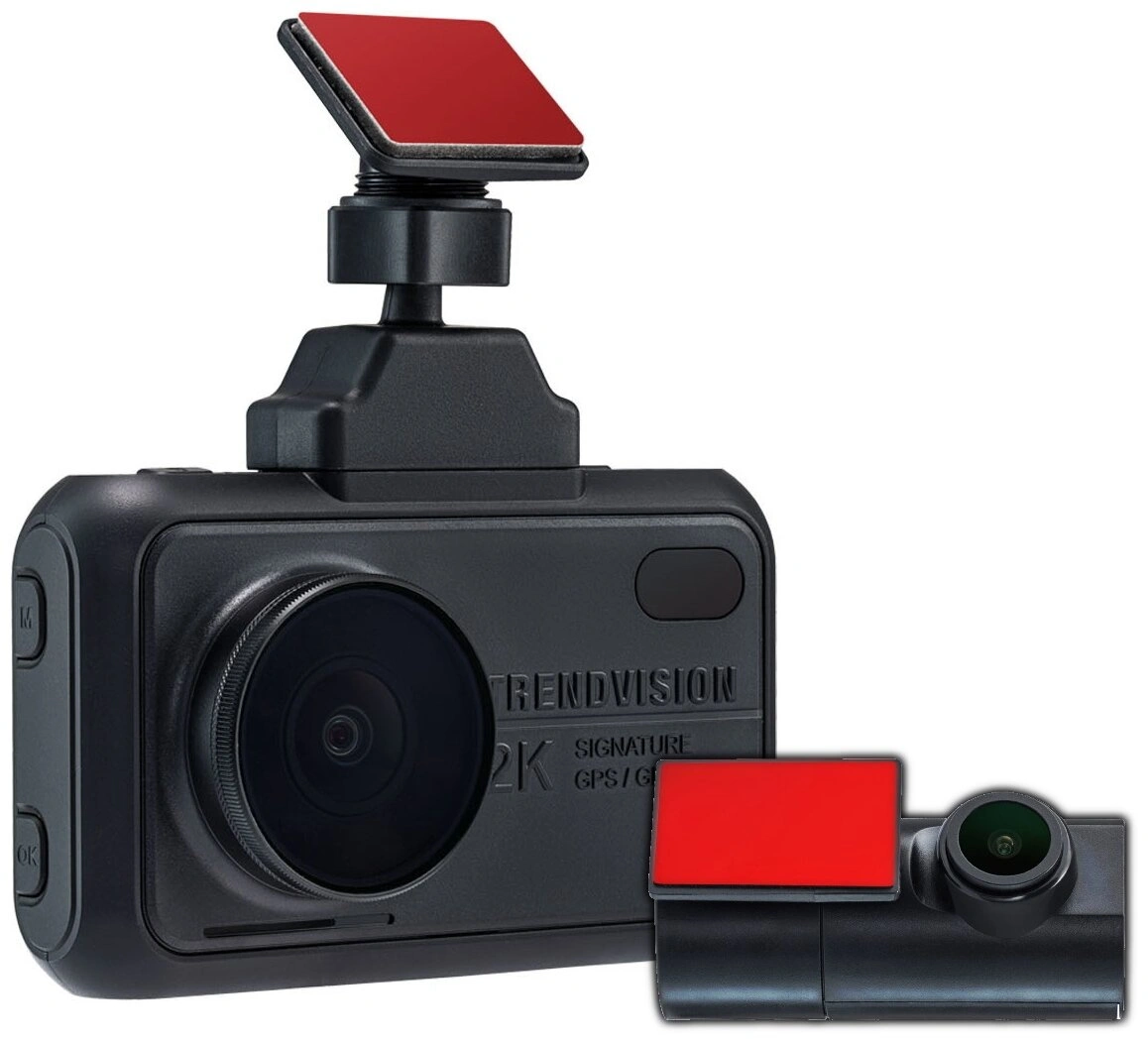 Видеорегистратор с радар-детектором TrendVision Hybrid Signature EVO Wi 2CH черный 1296p 135гр. GPS NTK96675 — миниатюра 4