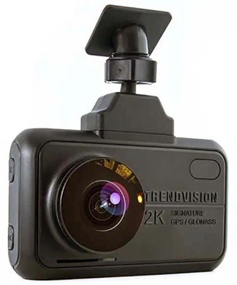 Видеорегистратор с радар-детектором TrendVision Hybrid Signature EVO Wi 2CH черный 1296p 135гр. GPS NTK96675 — фото 1