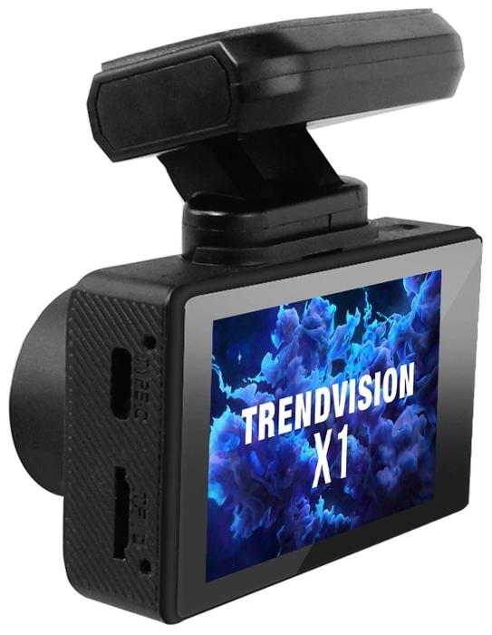 Видеорегистратор TrendVision X1 черный 1080x1920 1080p 150гр. GPS MSTAR 8336 — фото 1