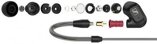 Наушники вкладыши Sennheiser IE 300 1.25м черный проводные крепление за ухом (509104) — миниатюра 5