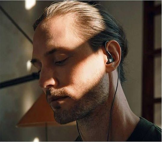 Наушники вкладыши Sennheiser IE 300 1.25м черный проводные крепление за ухом (509104) — миниатюра 7