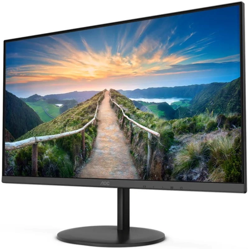 Монитор AOC 23.8" Value Line Q24V4EA черный IPS LED 16:9 HDMI M/M матовая 250cd 178гр/178гр 2560x1440 75Hz DP 2K 3.45кг — миниатюра 5