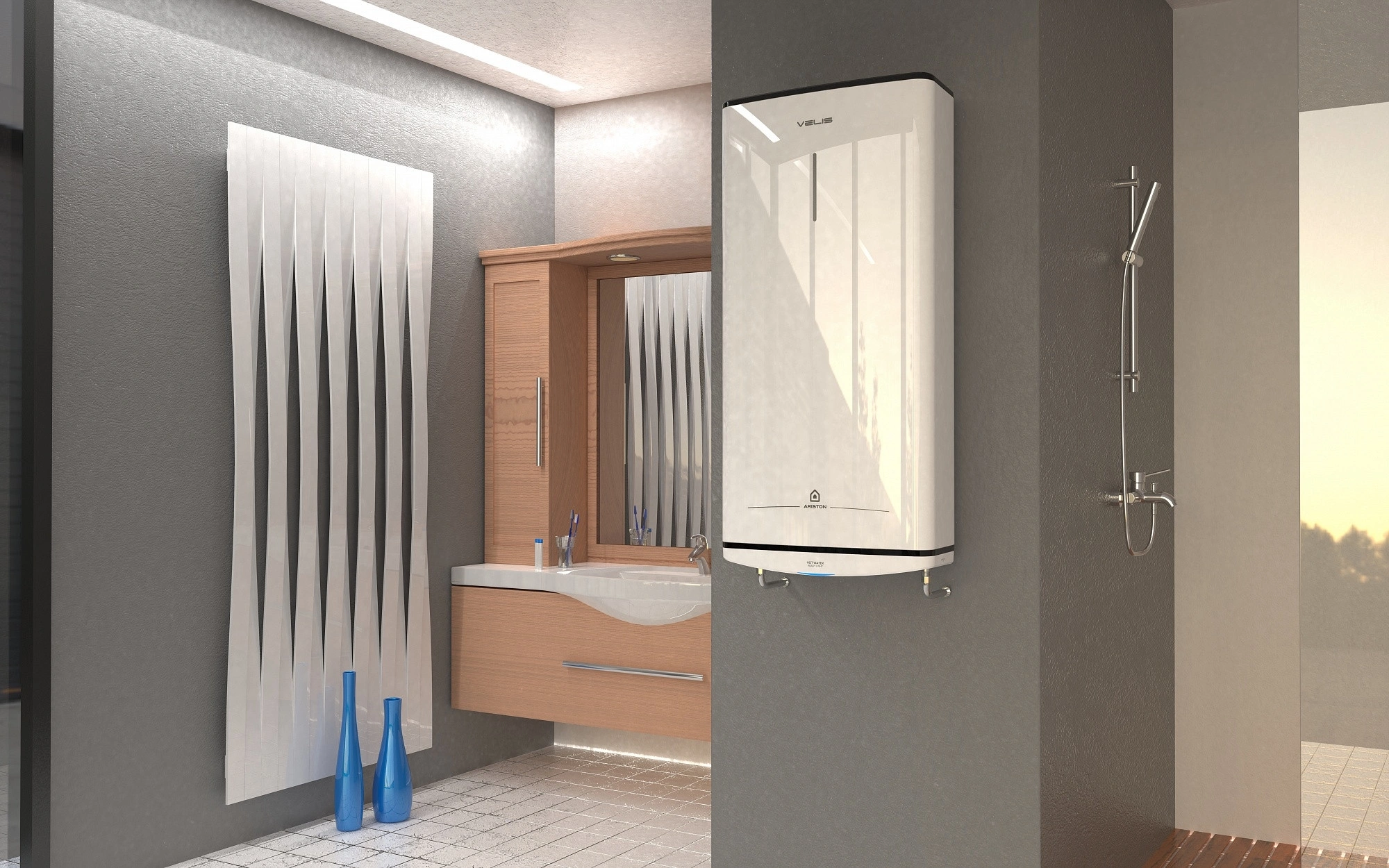 Водонагреватель Ariston Velis Tech R ABS 50 2кВт 50л электрический настенный/белый — миниатюра 8