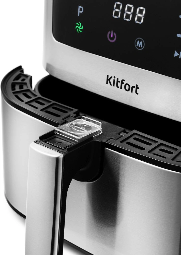 Аэрогриль Kitfort KT-2228 5.5л 1700Вт серебристый (КТ-2228) — миниатюра 10