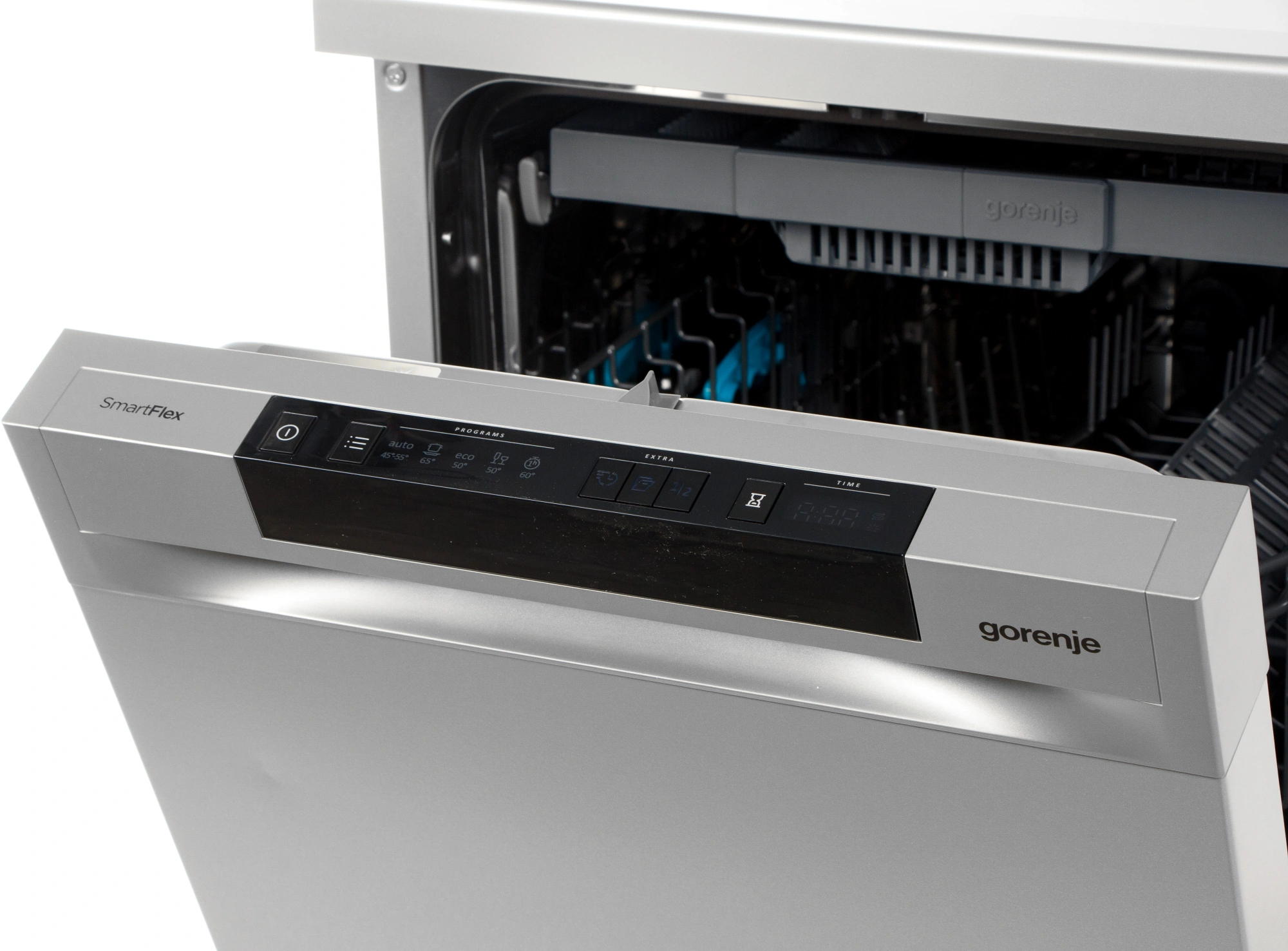 Посудомоечная машина Gorenje GS541D10X (Инвертор-3) нержавеющая сталь (узкая) инвертор — миниатюра 7