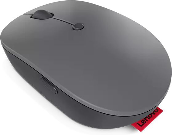 Мышь Lenovo Go серый оптическая 2400dpi беспров. USB-C для ноутбука 3but (GY51C21210) — миниатюра 4