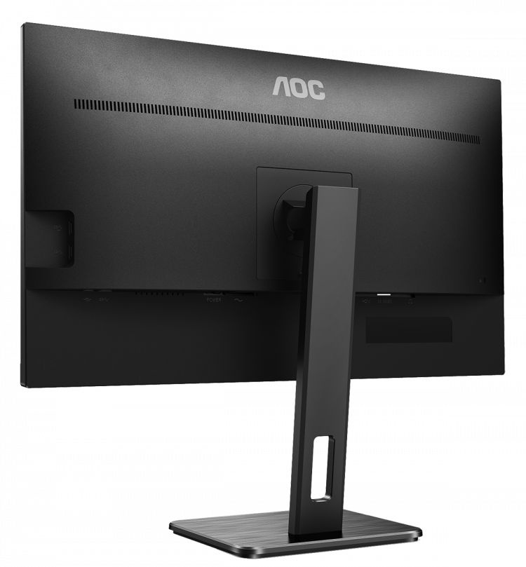 Монитор AOC 27" Pro Q27P2Q черный IPS LED 4ms 16:9 HDMI M/M матовая HAS Piv 300cd 178гр/178гр 2560x1440 75Hz VGA DP 2K USB 6.31кг — миниатюра 3