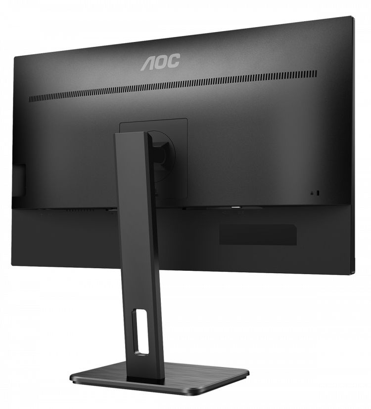 Монитор AOC 27" Pro Q27P2Q черный IPS LED 4ms 16:9 HDMI M/M матовая HAS Piv 300cd 178гр/178гр 2560x1440 75Hz VGA DP 2K USB 6.31кг — миниатюра 4