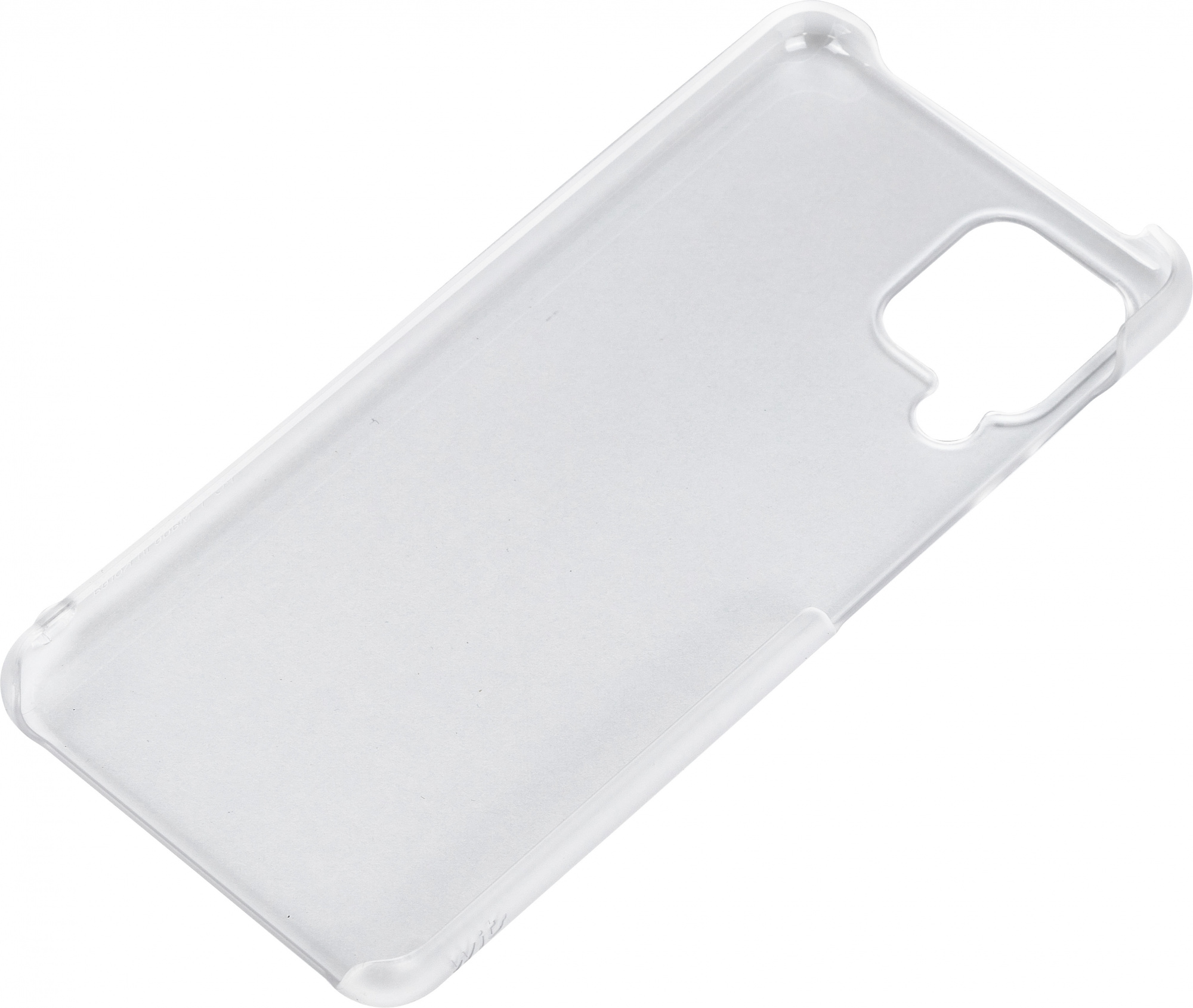 Чехол (клип-кейс) Samsung для Samsung Galaxy A22 Wits Premium Hard Case прозрачный (GP-FPA225WSATR) — миниатюра 2