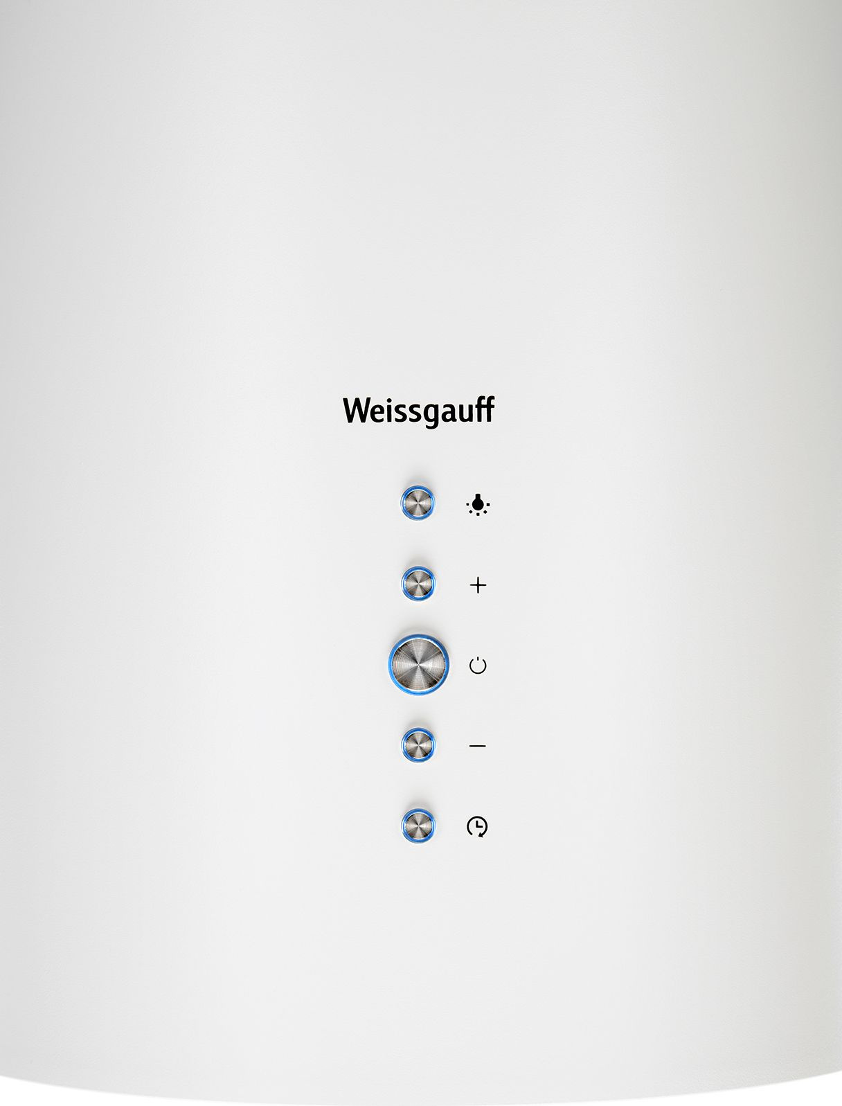 Вытяжка каминная Weissgauff Gracia WH белый управление: кнопочное (1 мотор) — миниатюра 6