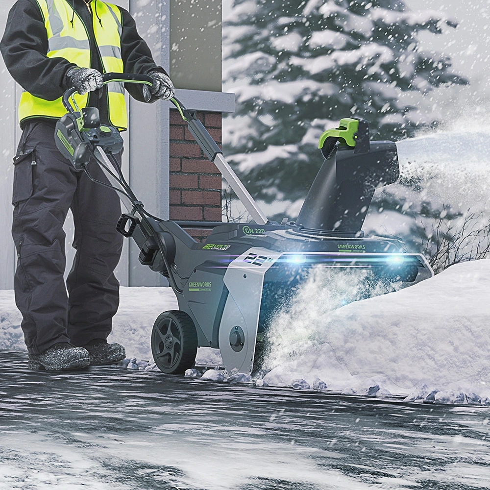 Снегоуборщик электр. Greenworks GD82ST — миниатюра 7