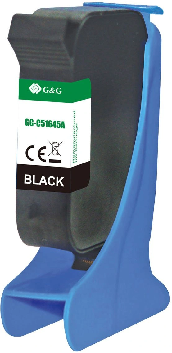 Картридж струйный G&G GG-C51645A черный (44мл) для HP DJ 710c/720c/722c/815c/820cXi/850c/870cXi/880c — миниатюра 2
