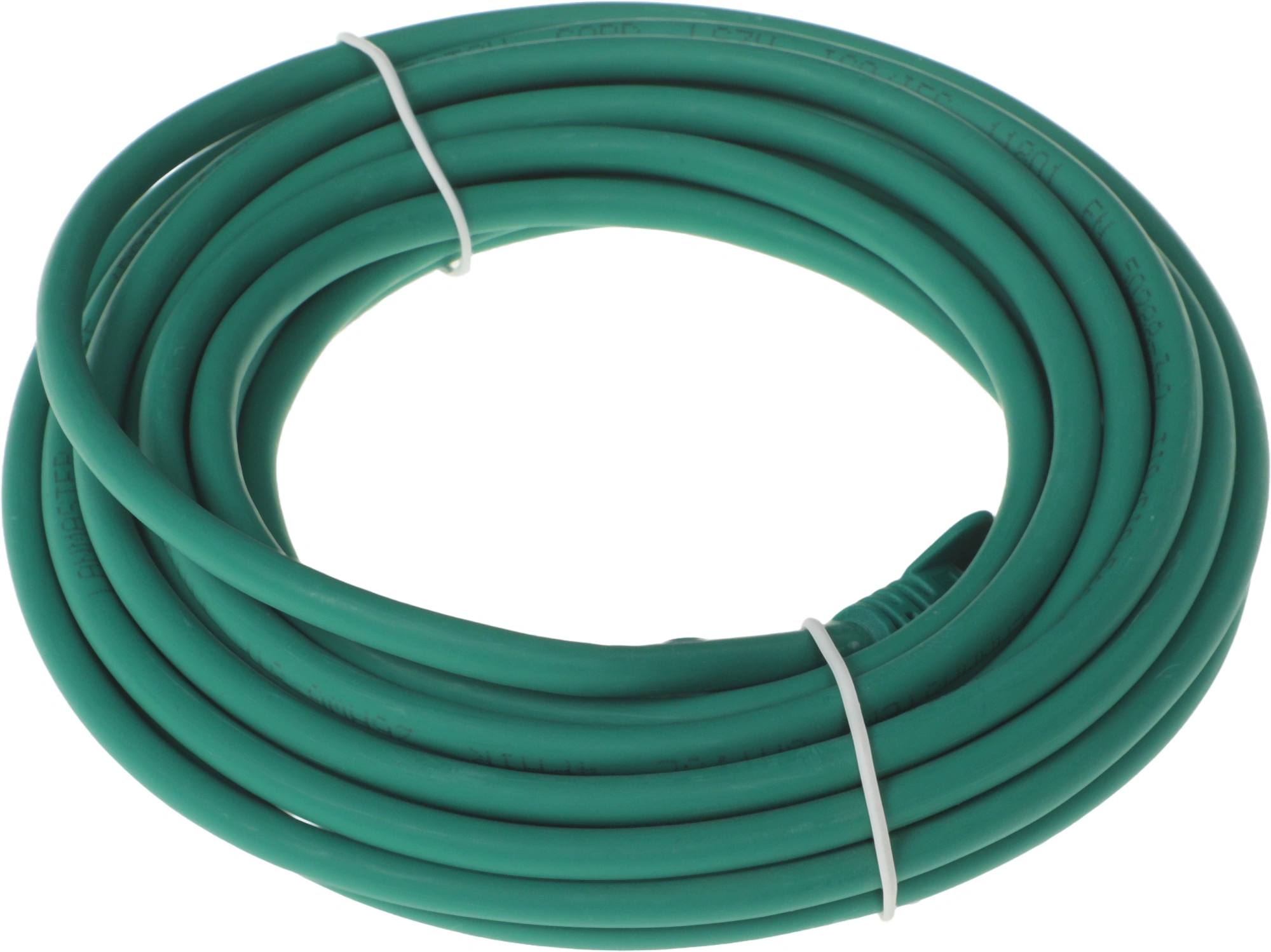 Патч-корд Lanmaster LAN-PC45/S5E-5.0-GN FTP RJ-45 вил.-вилка RJ-45 кат.5E 5м зеленый LSZH (уп.:1шт) — миниатюра 4