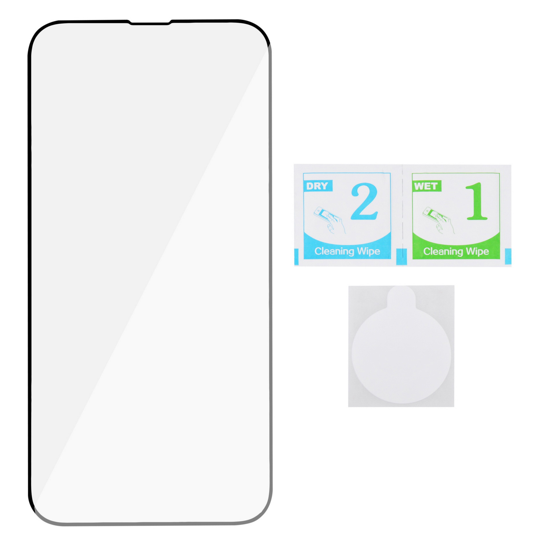 Защитное стекло для экрана Digma 2.5D для Apple iPhone 13 Pro Max/14 Pro Max 2.5D 1шт. (DGG2AP13PM) — миниатюра 5