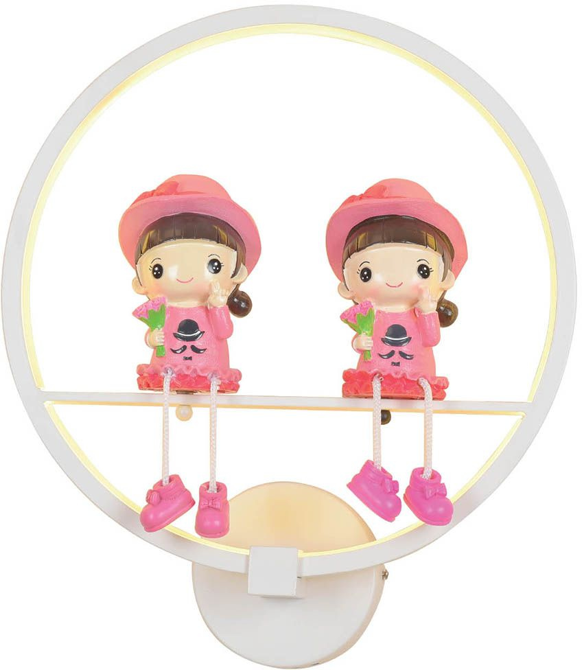 Светильник Hiper Twins H061-1 19Вт 4000K цв.св.:белый нейтральный розовый/белый — фото 1